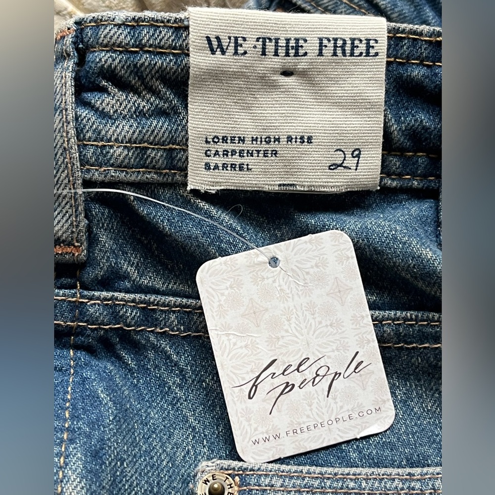 We the Free Loren High Rise Carpenter Barrel - Picture 9 of 13